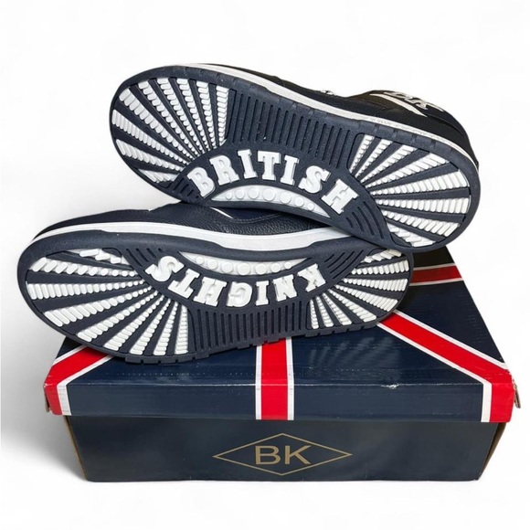 British Knights KINGS SL Series Navy White Black Sneakers - Brand New - Picture 7 of 8